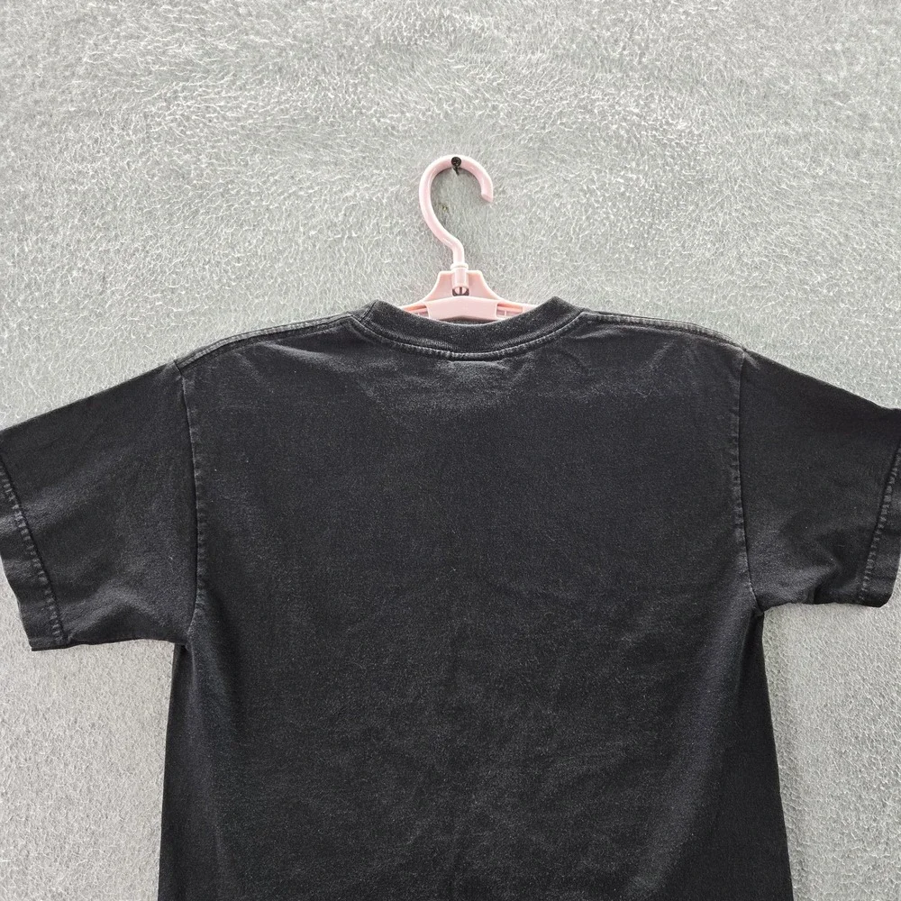 VINTAGE WWE By Hybrid‎ Boy  Shirt MEDIUM Black Graphic John Cena Short Sleeve